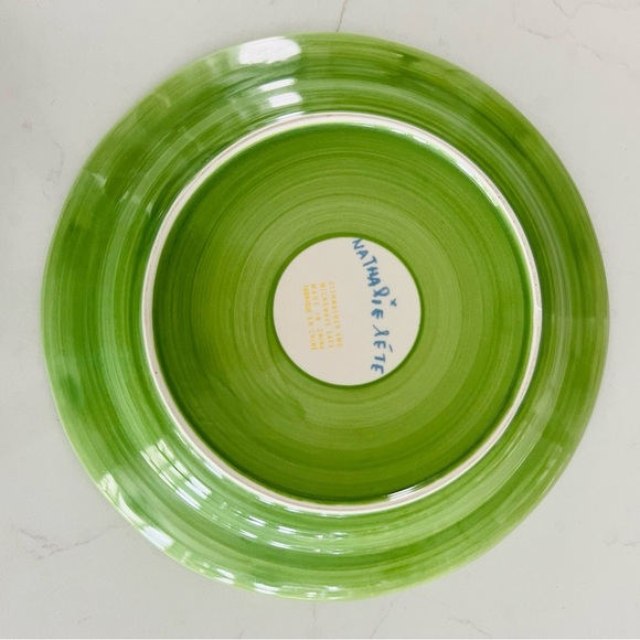 ANTHROPOLOGIE Nathalie Lete Starfish "Sous La Mer" Dinner Plate - Picture 3 of 3